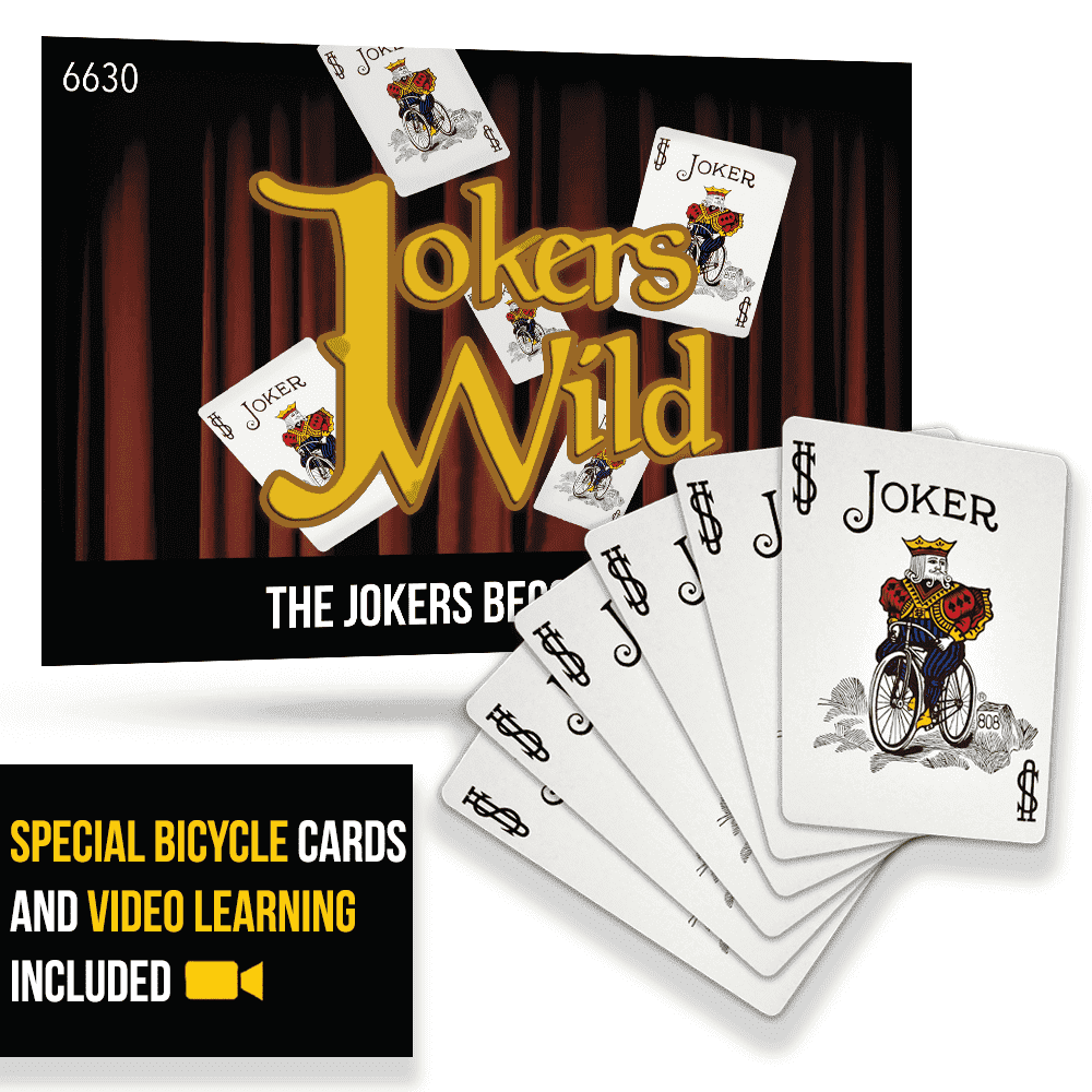 Jokers Wild with Special Bicycle Cards Included - Walmart.com