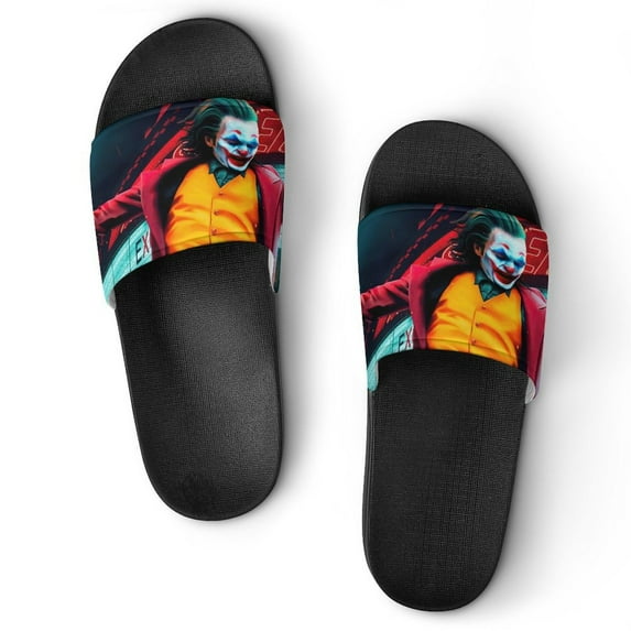 Jokers Womens Mens House Slippers Non-Slip Pool Sliders Shower Shoes Beach Sandals Bathroom Slippers for Summer