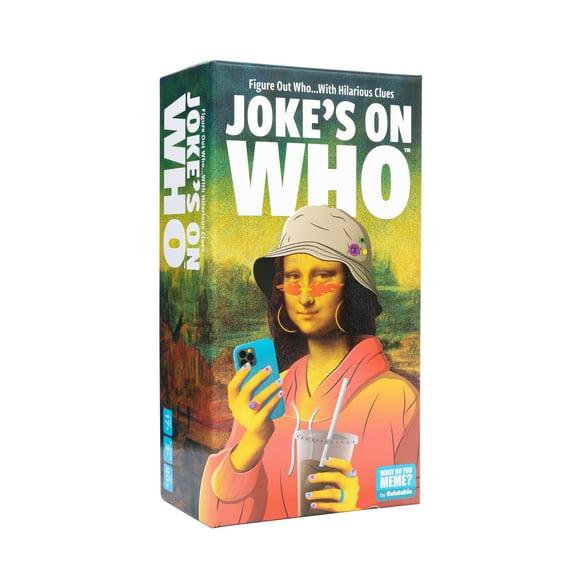 Jokes on Who? Party Game The Fake Quote Trivia Game by What Do You Meme?
