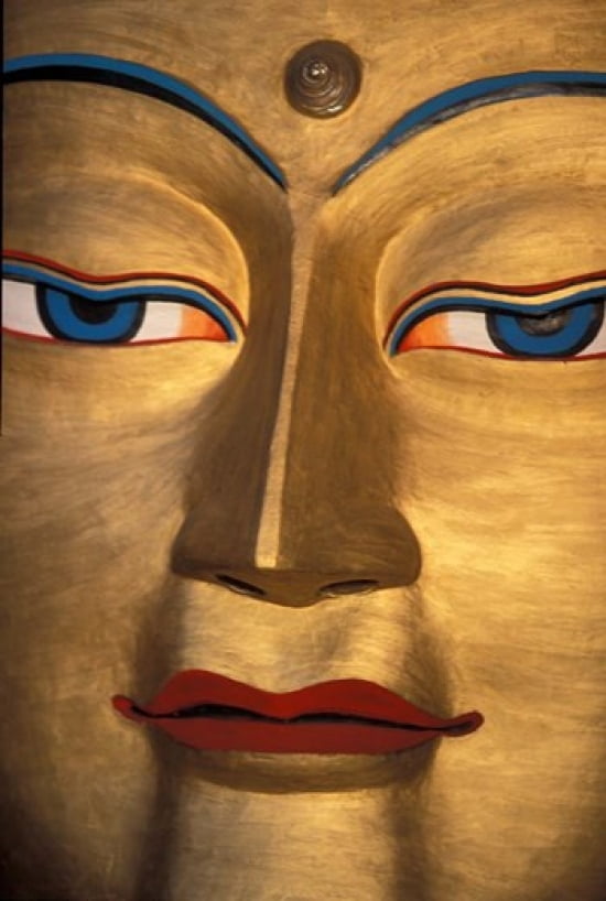 Jokhang Lhasa Tibet Canvas Art - Vassi Koutsaftis DanitaDelimont (18 x 27)