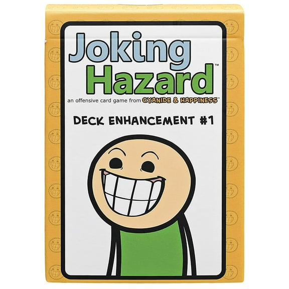 Joking Hazard: Deck Enhancement #1 - 100 Card Expansion Pack, Funny Comic Building Card Game, Adult Party Game, NSFW Ages 18, 3-10 Players