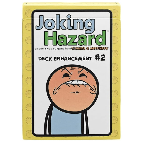 Joking Hazard: Deck Enhancement #2 - 100 Card Expansion Pack, Funny Comic Building Card Game, Adult Party Game, NSFW Ages 18, 3-10 Players