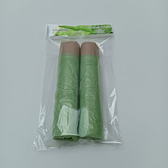 Jolanepaly Garbage bags of paper or of plastics Green Trash Bags, Plastic Material, 45x50cm, 2 Pack