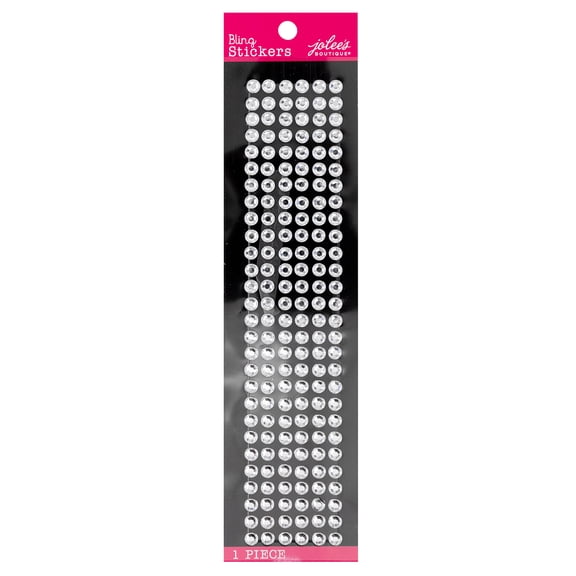 Jolee's Boutique Clear Borders Bling Paper Sticker, 1 Piece