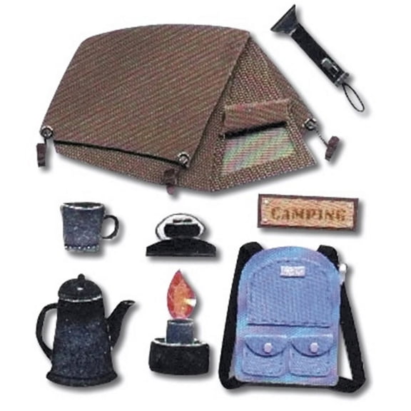 Jolee's Boutique Dimensional Stickers, Camping