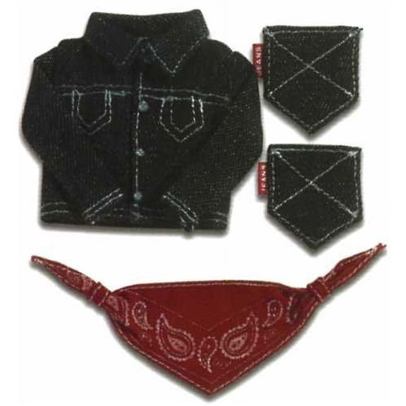 Jolee's Boutique Dimensional Stickers - Denim Jacket