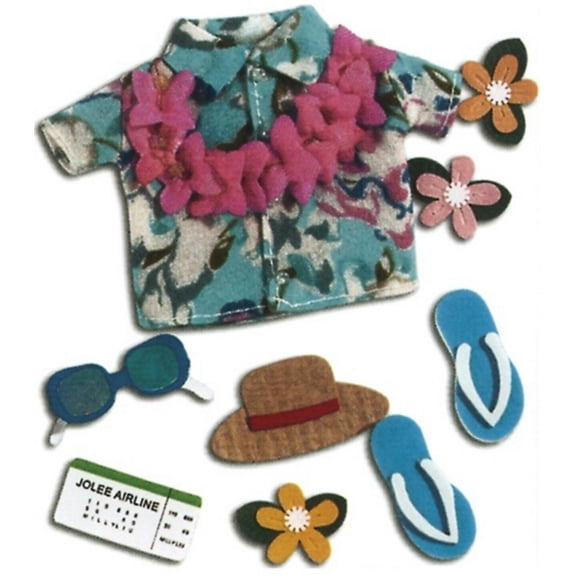 Jolee's Boutique Dimensional Stickers, Tourist