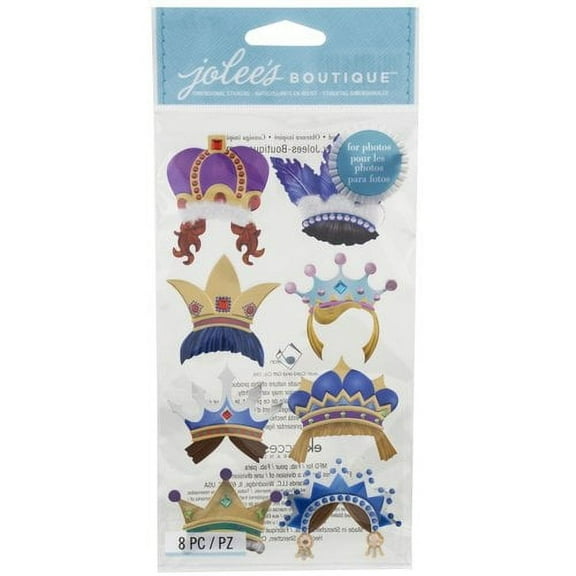 Jolee's Boutique Fun Crowns Stickers