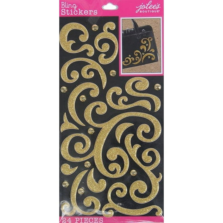 Jolee's Bling Stickers-Gold Fireworks - 015586844795