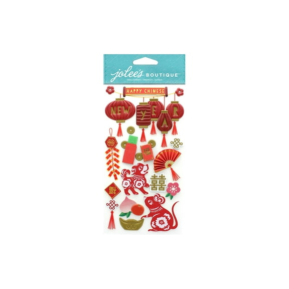 Jolee's Boutique Themed Embellishments 14/Pkg-Chinese New Year