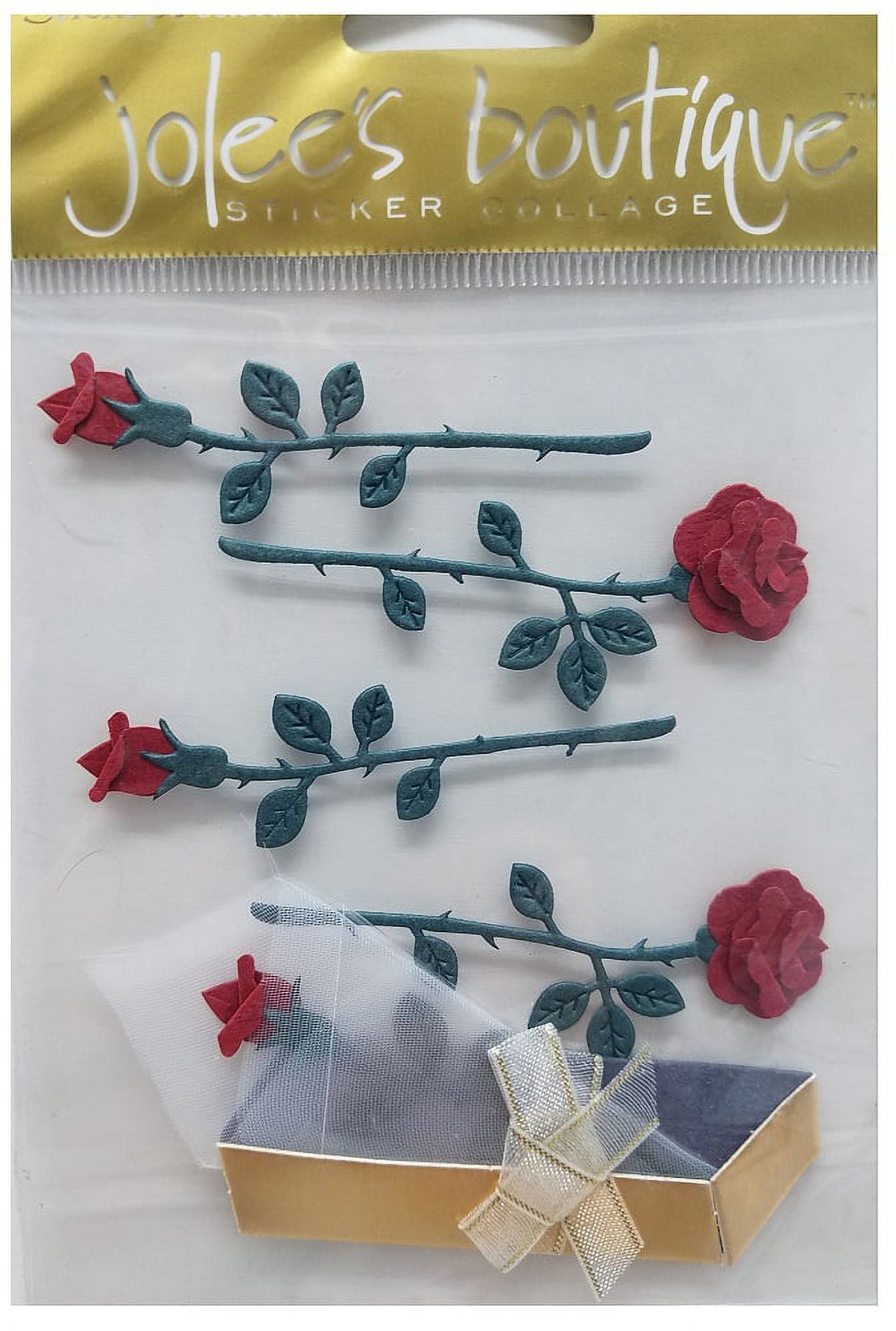 Jolee's Boutique Themed StickersRed Roses