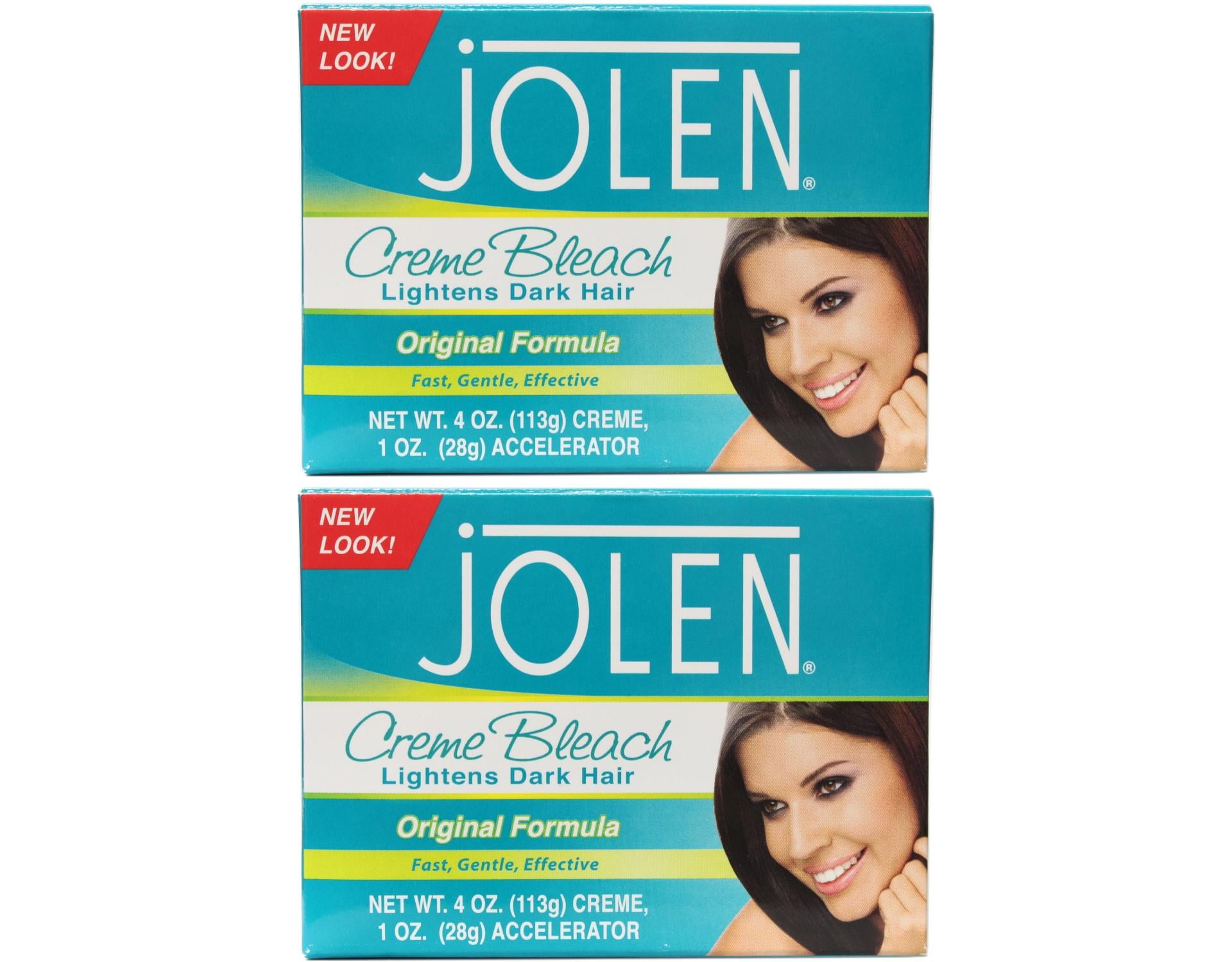 JOLEN creme bleach クリームブリーチ 4個セット Jolen Creme Bleach Original 4 oz, Pack of 2, Lightens Dark