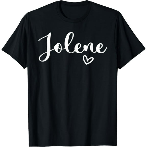 Jolene Personalized Name Heart T-Shirt