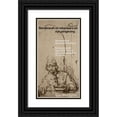 thumbnail image 1 of Jolijn van de Wouw 10x14 Black Ornate Wood Framed Double Matted Museum Art Print Titled: Rembrandt and Artists from His Surroundings (1981), 1 of 5