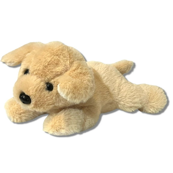 Jolitee 9.5 inches Golden Retriever Labrador Dog Stuffed Animal Plush Puppy Toy (Tan)