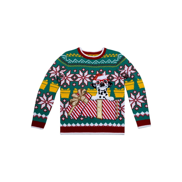 Dalmation Ugly Christmas Sweater Dalmation Ugly Christmas Sweater