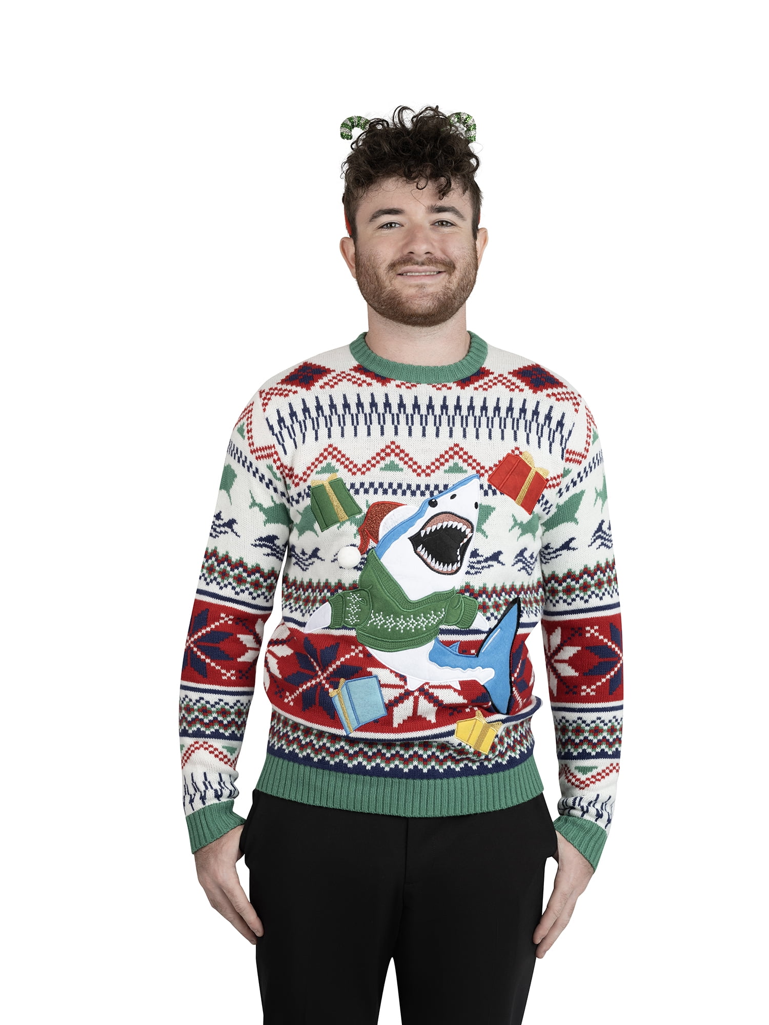 Shark xmas jumper best sale
