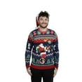 thumbnail image 1 of Jollidays Men's Unicycle Santa Ugly Christmas Sweater, Sizes S-2XL, 1 of 6