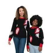 Jollidays Mommy & Me Valentine's Day Heart Sweater