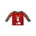 thumbnail image 1 of Jollidays Family Llama Motif Pullover Christmas Sweater for Toddler, Sizes 2T -5T, 1 of 3