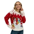 thumbnail image 1 of Jollidays Women's Frosty Friends Ugly Christmas Sweater, 1 of 6