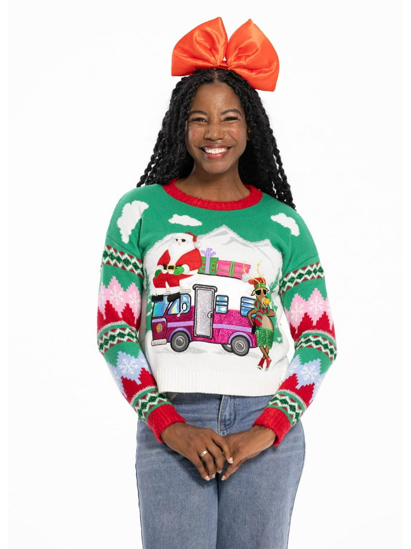 Jollidays x Glitter and Lazers Women's Claus a Scene Sweater