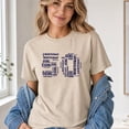 thumbnail image 1 of Jollimate 50th Birthday Girl Shirt, Retro Typography 50 Graphic Tee, Milestone Celebration Gift for Women, 1 of 6