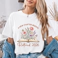 thumbnail image 1 of Jollimate A New Chapter Begins Retired 2026 Shirt, Floral Book Lover Retirement Tee, Gift for Retiring Teacher Librarian, 1 of 6