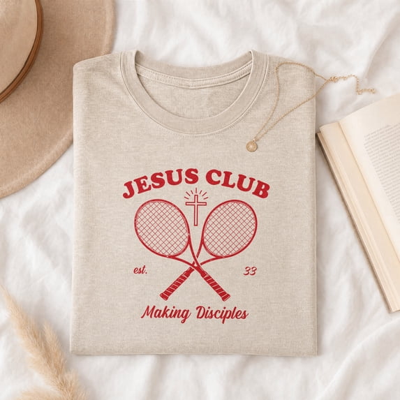 Jollimate Aesthetic Faith Tee, Women Christian Scripture Graphic Tee, Religious T-Shirt Gift