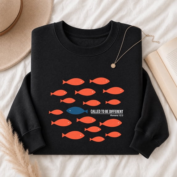 Jollimate Called To Be Different Sweatshirt, Christian Crew, Christian Religious Gift, Faith Gifts