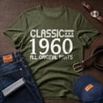 thumbnail image 1 of Jollimate Classic 1960 Shirt for Men, Vintage Birthday Tee, Graphic T-Shirt, Retro Gift for Dad, 1 of 6
