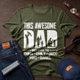 thumbnail image 1 of Jollimate Custom Name T-Shirt, This Awesome Dad Shirt, Funny Dad Tee, Gift For Dad, New Dad Gift, 1 of 6