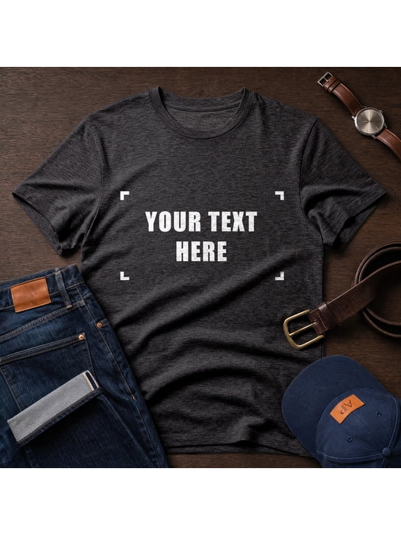 Custom T-Shirt with Name or Message, Personalized Gift Shirt, Custom Text Shirt