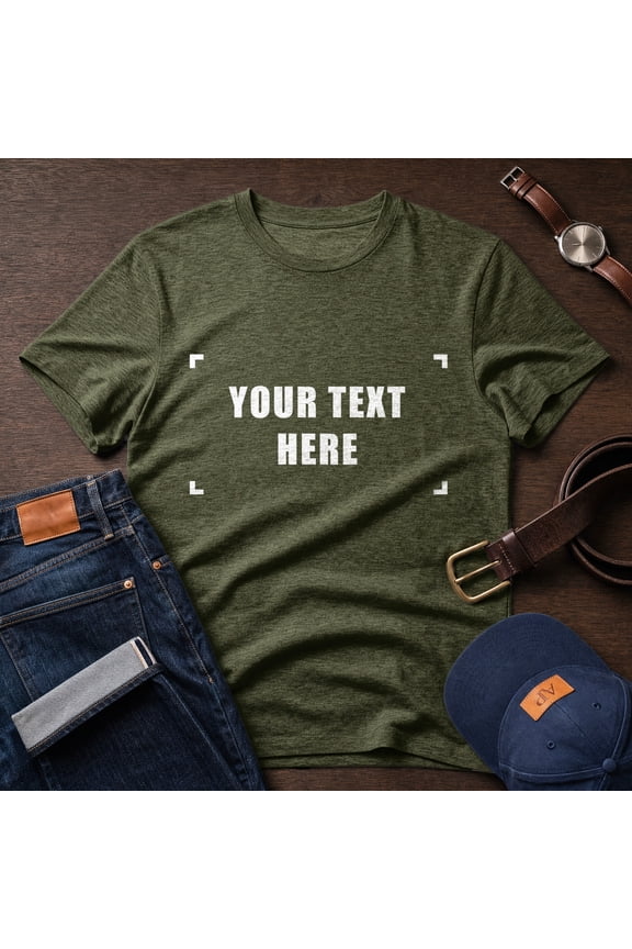 Custom T-Shirt with Name or Message, Personalized Gift Shirt, Custom Text Shirt