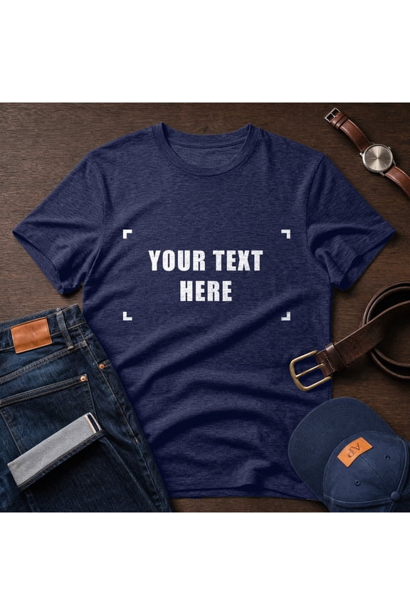 Custom T-Shirt with Name or Message, Personalized Gift Shirt, Custom Text Shirt