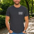 thumbnail image 1 of Jollimate Dad Est 2026 T-Shirt, Vintage New Dad Pocket Crest Graphic Tee, Father's Day Gift Shirt, 1 of 5