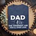 thumbnail image 1 of Jollimate Dad The Toughest Job Shirt, Men's Dad Shirt, Father Gift Tee, Gift for New Dad, 1 of 6