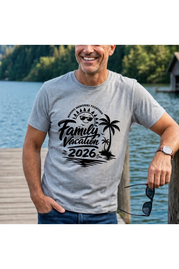 Family Vacation 2026 Shirts, Family Holiday Tshirt, Summer Vacation Tee, Family Trip Shirt