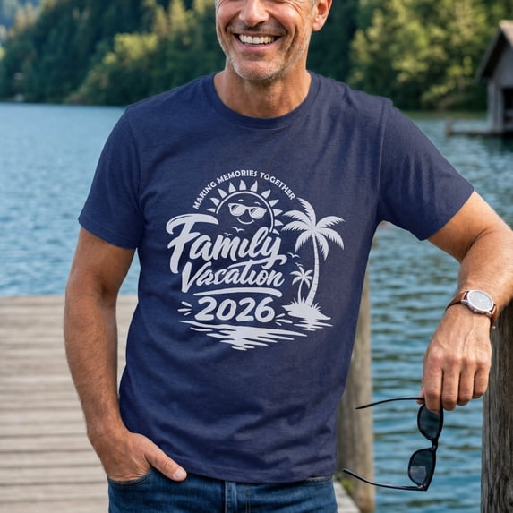 Jollimate Family Vacation 2026 Shirts, Family Holiday Tshirt, Summer Vacation Tee, Family Trip Shirt