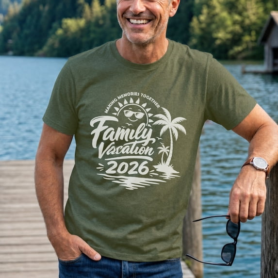 Jollimate Family Vacation 2026 Shirts, Family Holiday Tshirt, Summer Vacation Tee, Family Trip Shirt