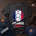 thumbnail image 1 of Jollimate France Soccer T-Shirt, France Fan Shirt, Football Fan Gift, Soccer Lover Gift, 1 of 6
