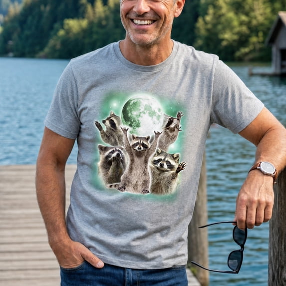 Jollimate Funny Raccoon Shirt, Raccoon Lover Shirt, Unique Raccoon Tee, Raccoon Gift Tshirt