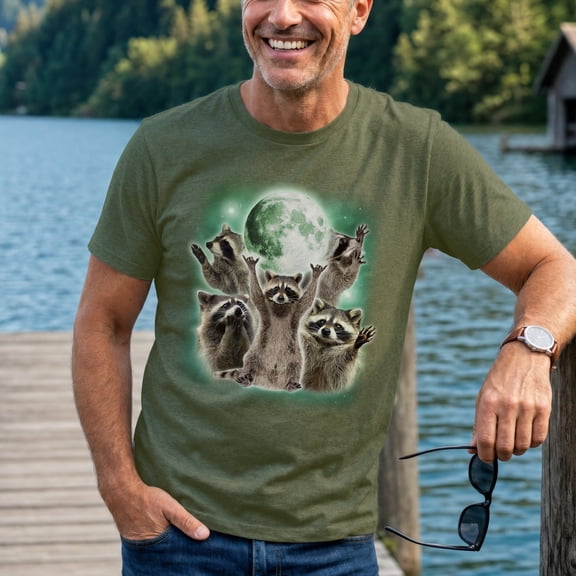 Jollimate Funny Raccoon Shirt, Raccoon Lover Shirt, Unique Raccoon Tee, Raccoon Gift Tshirt