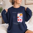 thumbnail image 1 of Jollimate God's Plan Sweatshirt, Floral Christian Crewneck, Jesus Lover Gift, Religious Gift, 1 of 6