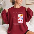 thumbnail image 1 of Jollimate God's Plan Sweatshirt, Floral Christian Crewneck, Jesus Lover Gift, Religious Gift, 1 of 6