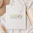 thumbnail image 1 of Jollimate Grow Positive Thought Shirt, Wildflower Floral Graphic Tee, Mental Health & Positivity Gift for Women, 1 of 6
