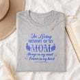 thumbnail image 1 of Jollimate In Loving Memory of My Mom Shirt, Memorial Angel Wings Graphic Tee, Remembrance Gift, 1 of 6