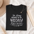 thumbnail image 1 of Jollimate In Loving Memory of My Mom Shirt, Memorial Angel Wings Graphic Tee, Remembrance Gift, 1 of 6