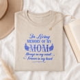 thumbnail image 1 of Jollimate In Loving Memory of My Mom Shirt, Memorial Angel Wings Graphic Tee, Remembrance Gift, 1 of 6