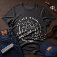 thumbnail image 1 of Jollimate Last Trail Before The Veil Shirt, Outdoor Bachelor Party Tee, Men's Short Sleeve Top, 1 of 6
